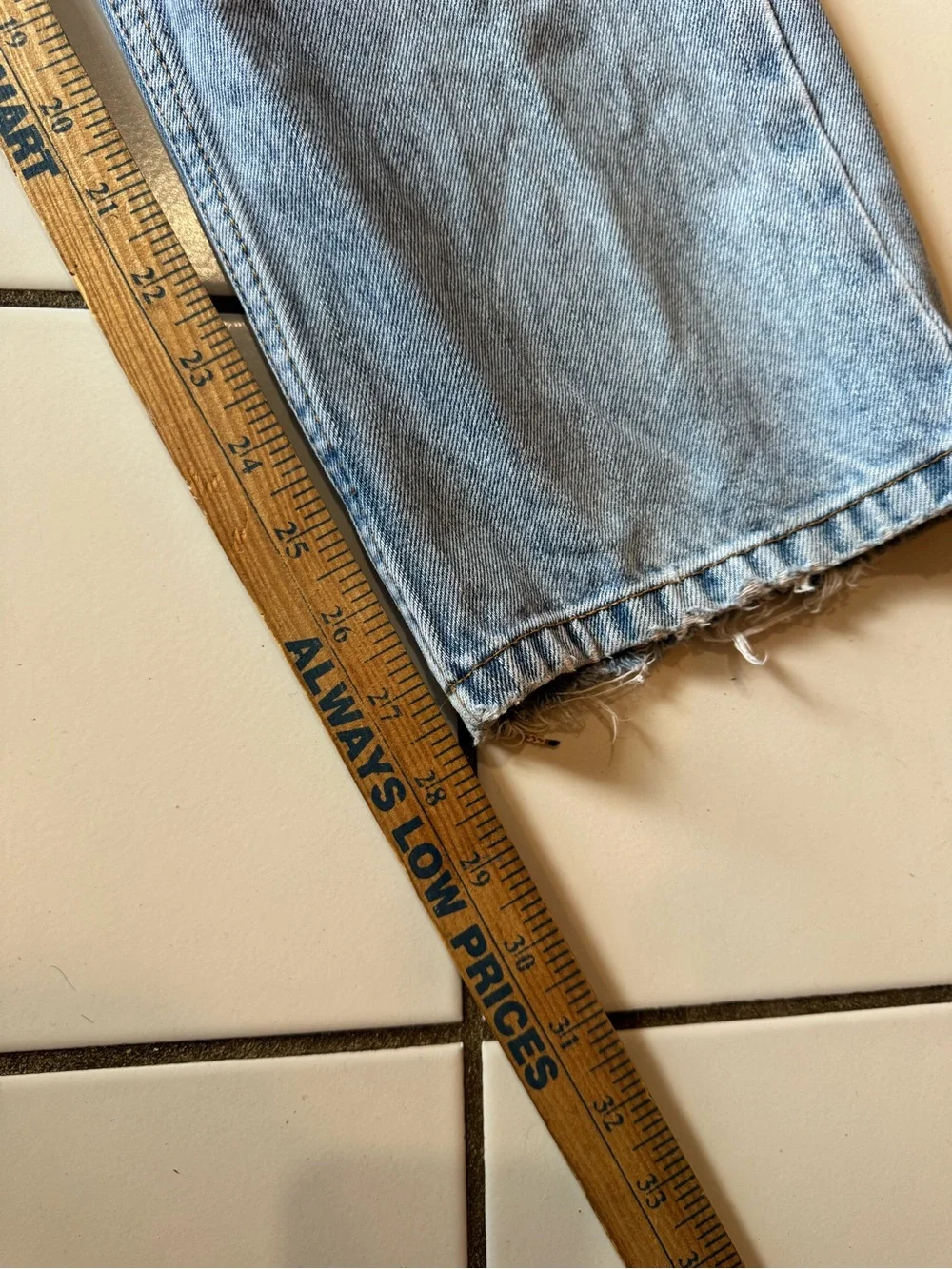 Levis has hole